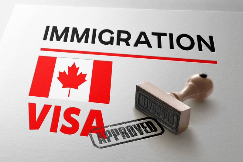 Visa stamp of approval | healthcare jobs in Canada